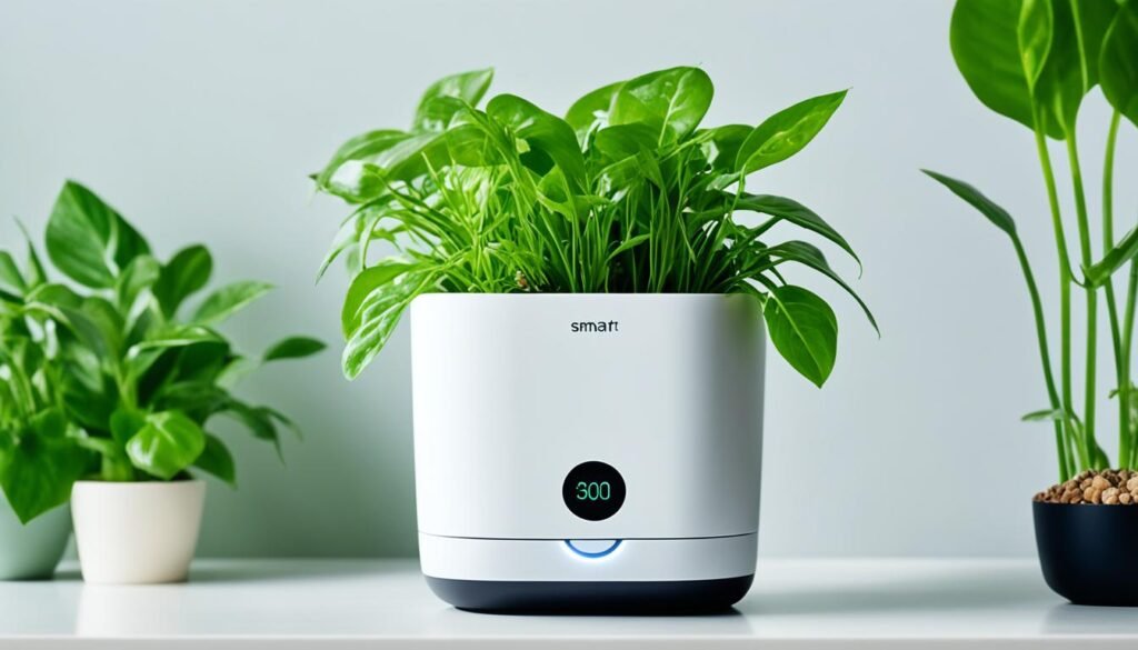 smart planter with feelings